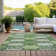 Malek Indoor/Outdoor Area Rug with Non-Slip Backing