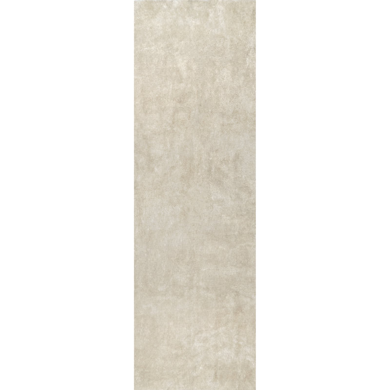 Loni Solid Machine Washable Runner Shag Rug for Living Room Bedroom Dining Room Nursery Entryway Hallway, Runner 2'6" x 6'