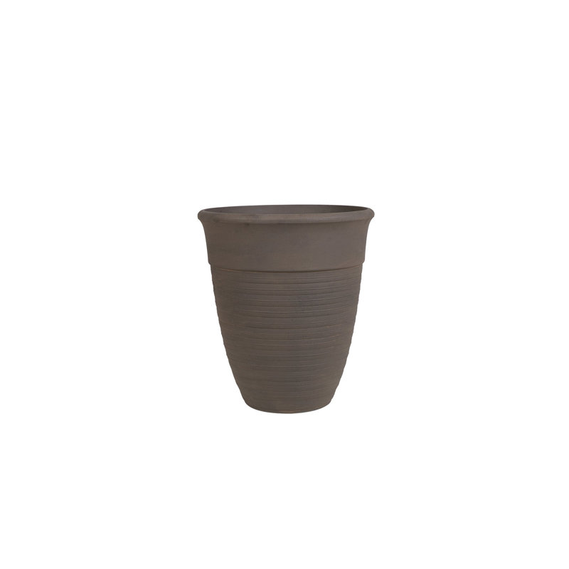 Salyers Pot Planter, 49 cm H x 43 cm W x 43 cm D, Grey
