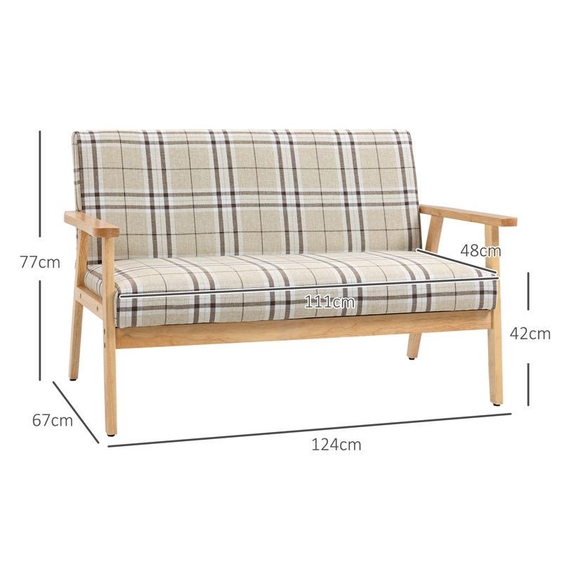 Pyper 2 Seater Polyester Loveseat