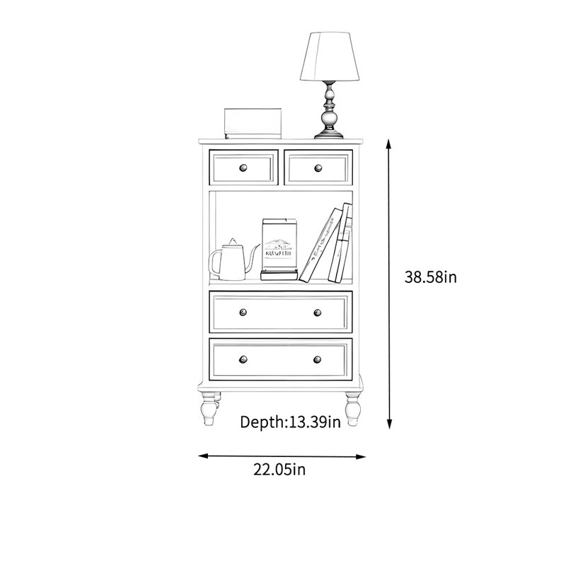 Armoire de rangement pour chambre à coucher