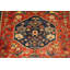 Aryana Wool Oriental Area Rug in Red