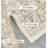Medallion Non Slip Washable Rug(Cream)-678941298