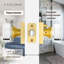 Coolnews Modern Grace Series - Bouton de porte d'intimité en cristal-118026167