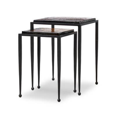 Damiana Glass Top Nesting Tables