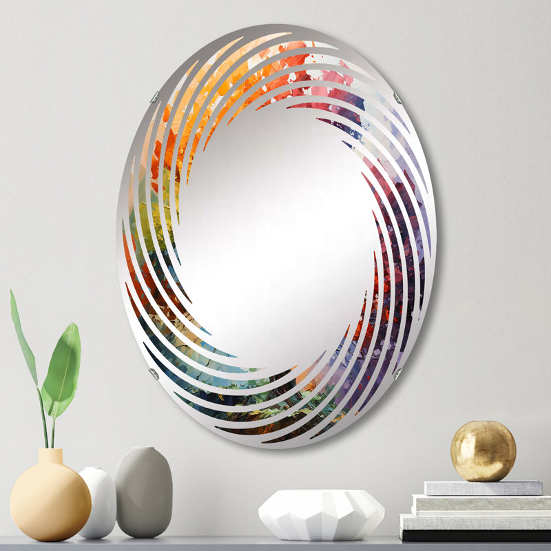 Miroir mural oval, 29,5 po x 19,6 po