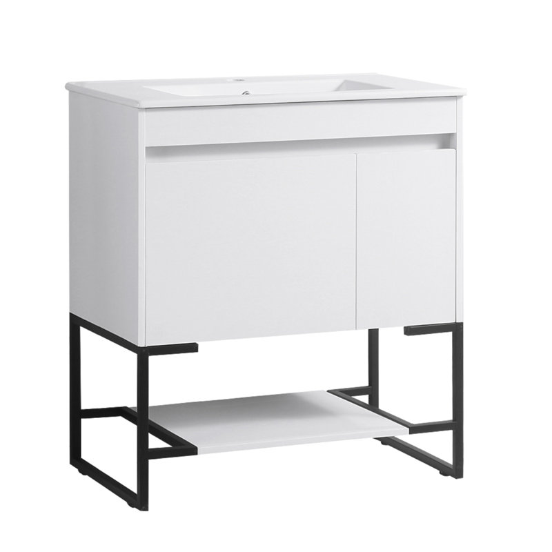 Base de meuble-lavabo simple 30 po seulement