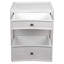 Hampton 3 - Drawer Solid Wood Nightstand-61272593