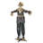 72" Standing Animated Halloween Shaking Scarecrow