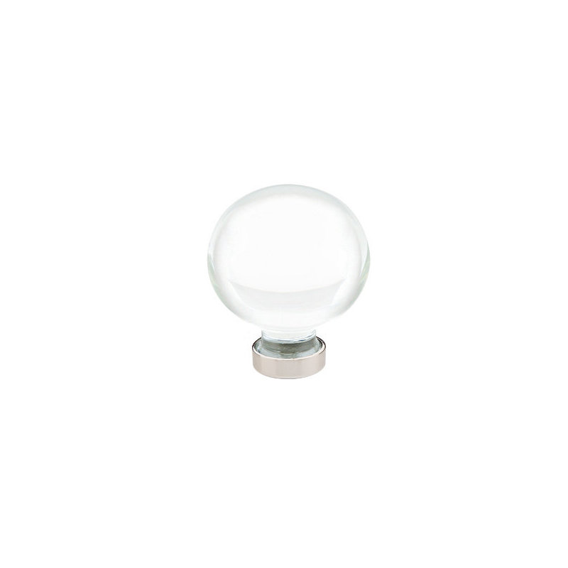 Bristol 1" Diameter Round Knob, 1.25" H x 1.25" W x 1.625" D, Oil Rubbed Bronze
