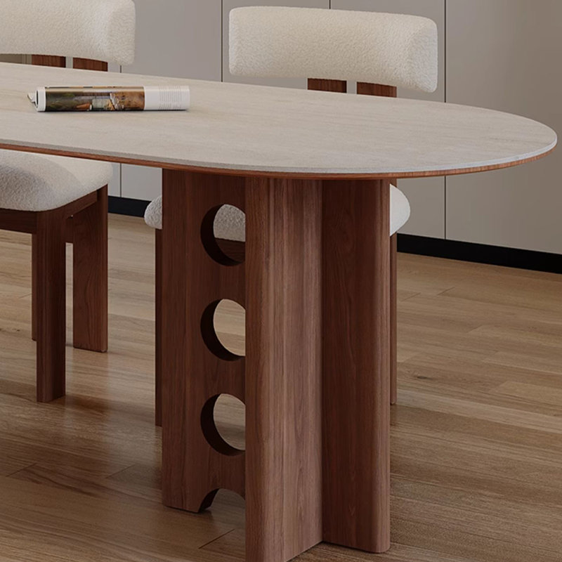 Table de salle à manger Odalia, H 29,5 po x L 55,1 po x l 31,5 po