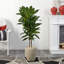 Silvie 48'' Faux Foliage Plant in Ceramic Planter
