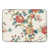 Motif floral rouge