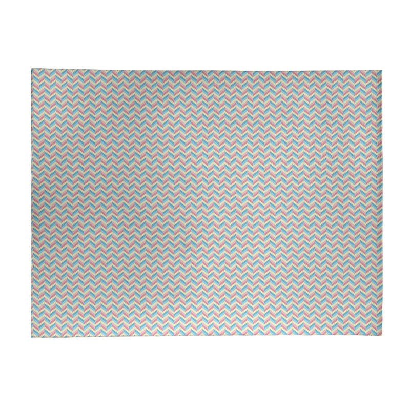 Chenille Chevron Indoor Rug, Rectangle 8' x 10'