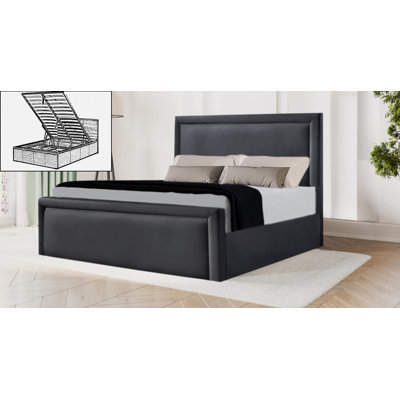 Milan Upholstered Ottoman Storage Bed
