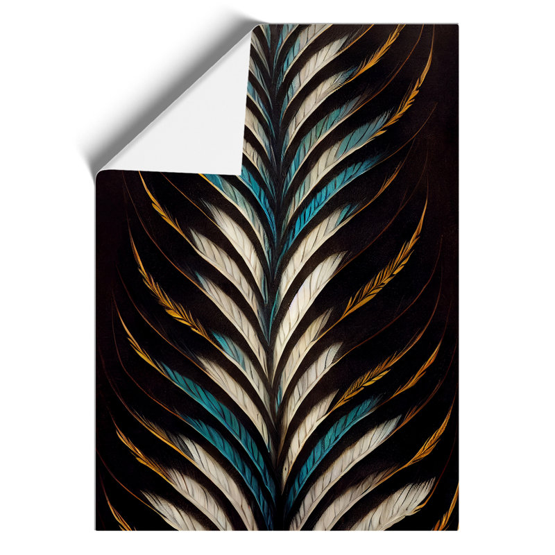 Unreal Feather - Print, No Matte, 42cm H x 29.7cm W, Paper