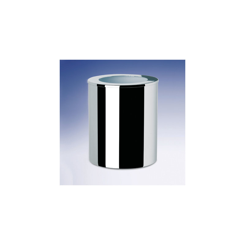 Corbeille pour déchets en métal 1,41 gallons, Nickel satiné