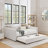 Daybed With Trundle Upholstered Sofa Bed-876452250