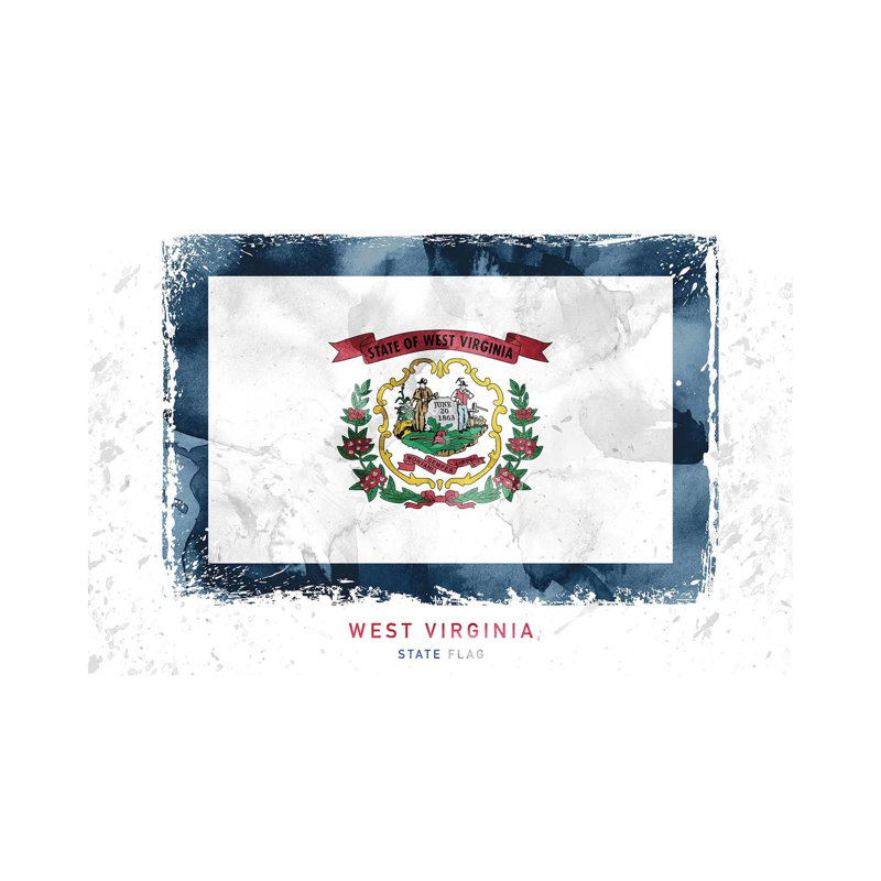 West Virginia - Wrapped Canvas Print, 152.5 cm H x 101.5 cm W