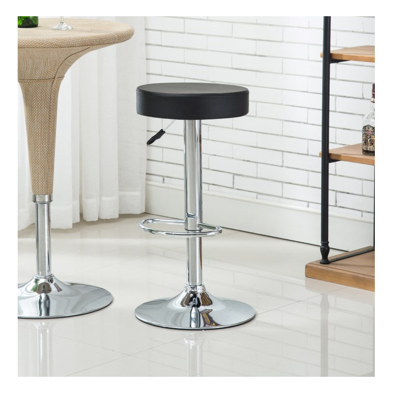 Tabouret de bar Belmont, Noir