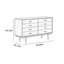 Table de buffet multifonctionnelle Retro Living