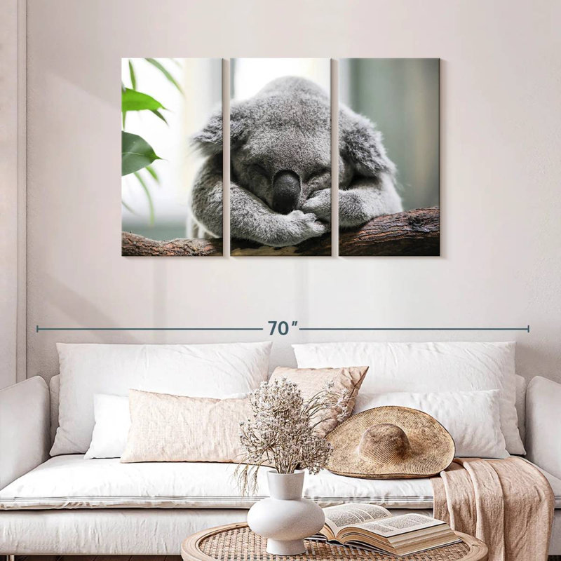 Brampt Napping Koala, 28" H x 45" W