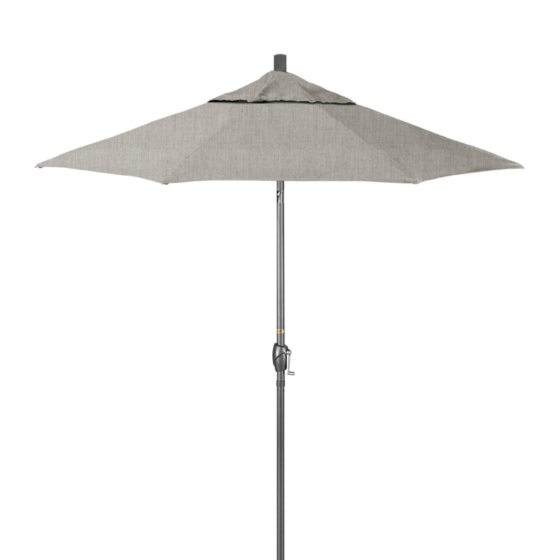 Parasol en toile Pacific Trail Series Market, Sunbrella® à tissage uni palette colombe