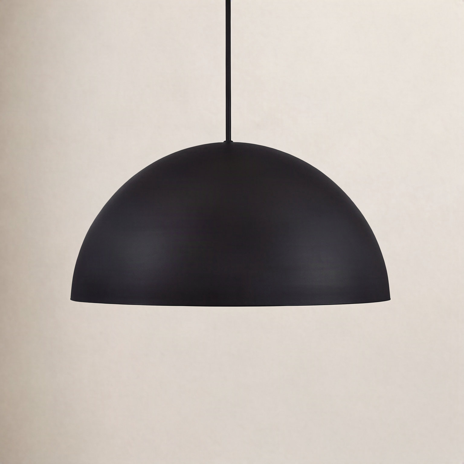 Yolo Single Light Metal Dimmable LED Pendant, 18" H x 35.5" W x 35.5" D, Gold