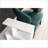 End Table, Modern Minimalist 4-Shelf Snow White 23” Narrow Chairside Table | Engineered Wood | Snow White-1506083633