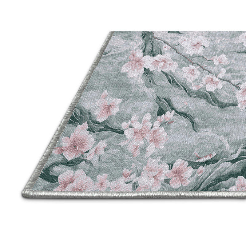 Machine Washable Area Rug, Rectangle 5' x 8'