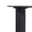 67" Double Pedestal Soild Wood Dining Table Oval Kitchen Table-1092466476