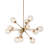 12-Light Chandelier With Oversized Globe Bulbs-543260919