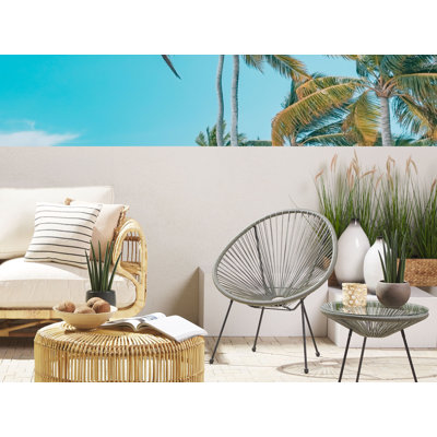 Broseley Wicker Outdoor Lounge Chair
