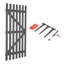 Caskey Garden Wood Fence Gate with Latch-1094975708