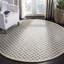 Tapis géométrique en laine / coton touffeté à la main Dietrich-24292774