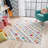 Abdulkadir Striped Polypropylene Rug-20239860