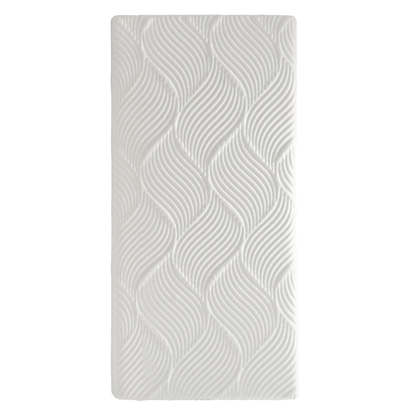 Matelas simple de 10 pouces, mousse gel, ferme, blanc, tissu, mousse respirante, respirant, améliore la qualité du sommeil