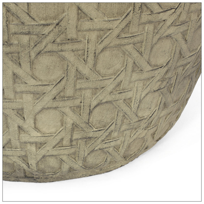 Outdoor Lightweight Concrete Side Table