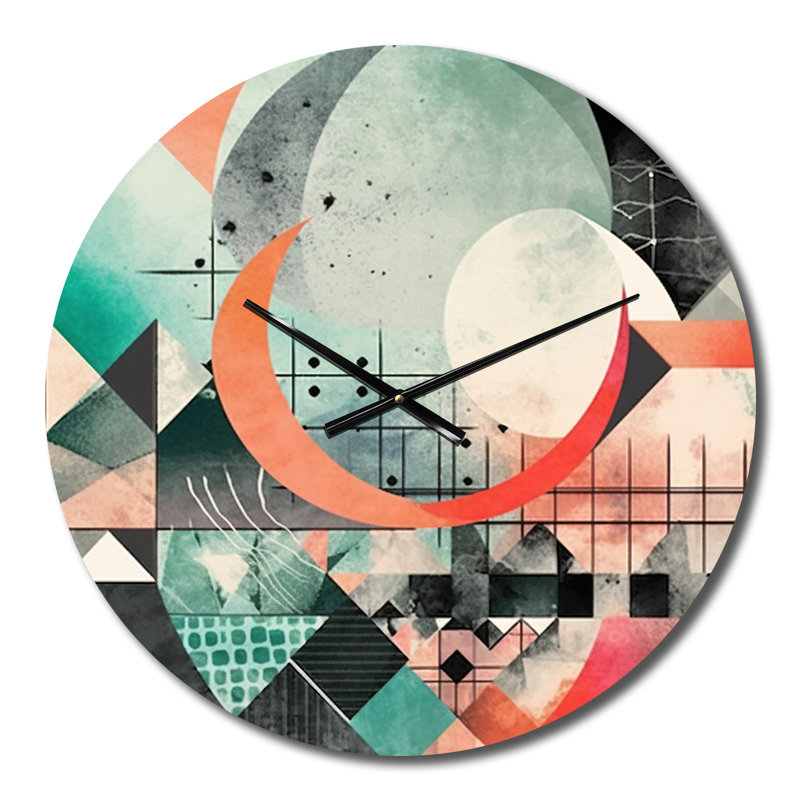 Metal Wall Clock, Medium
