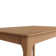 Arndt Fully Assembled Rectangular 120cm Solid Wood with Oak Veneer Extending Dining Table