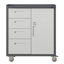 Armoire à outils, armoire en métal, armoire noire
