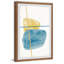 Blue And Yellow Target by Marmont Hill - Single Picture Frame Painting-41281897