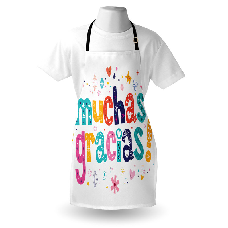 No Pattern Bib Apron