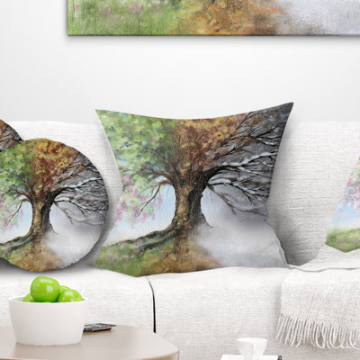 Reversible Throw Pillow