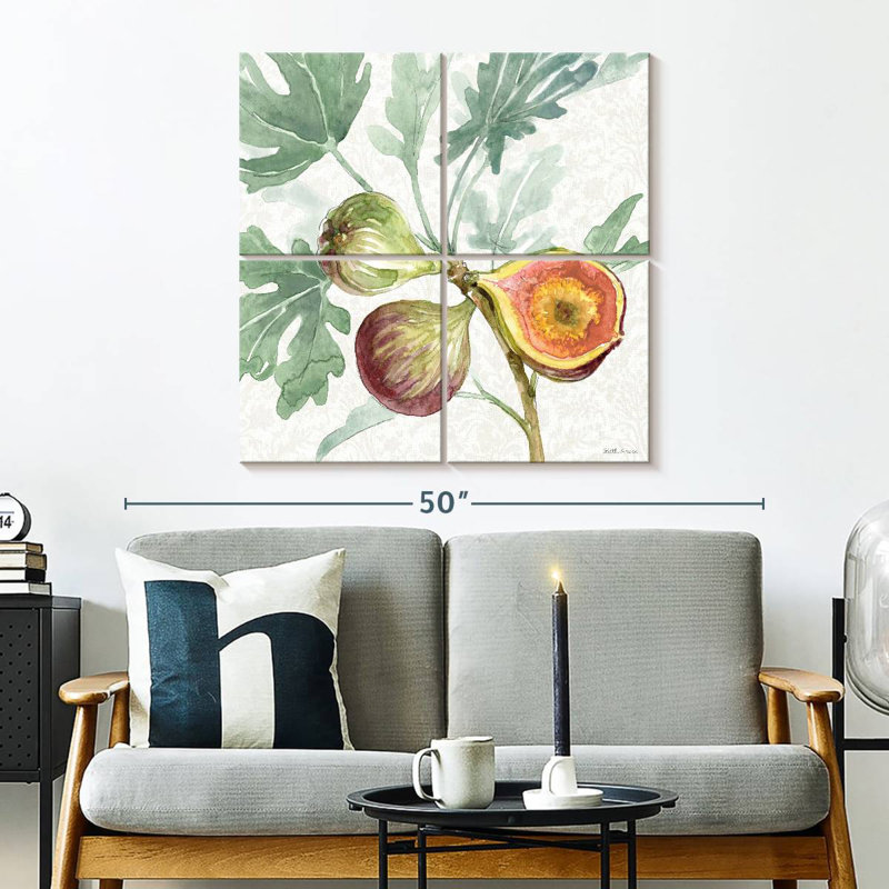 Yarlin Floral Solitude II, 32" H x 32" W