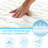 12” Cooling Gel Memory Foam & Pocket Spring Hybrid Mattress – Medium Firm, Pressure Relief & Motion Isolation, Mattress In A Box，King-707929883