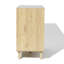 Commode 6 tiroirs en rotin naturel l 43,3 po Scot