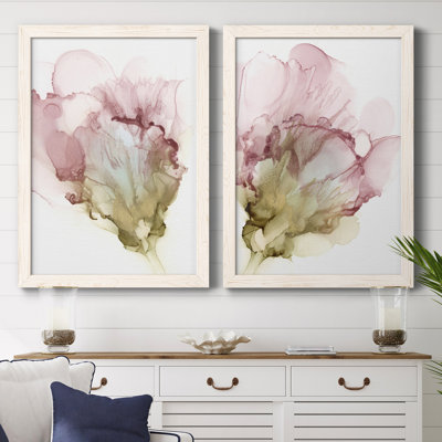 Flowering I - 2 Piece Single Picture Frame Painting on Canvas