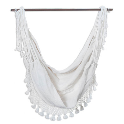 Chaise hamac en coton Polly