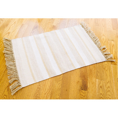 Cotton Striped Indoor Rug